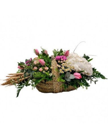 CESTA DE FLORES PONIENTE