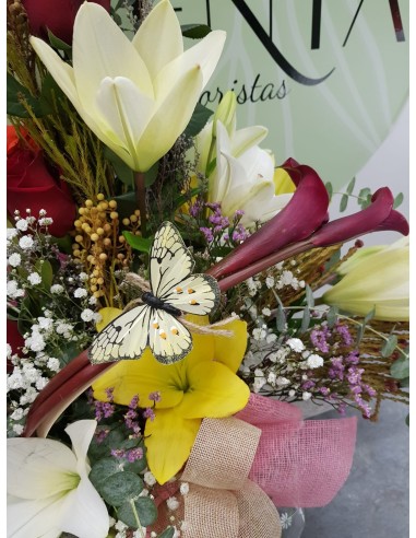 cesta oasis floral
