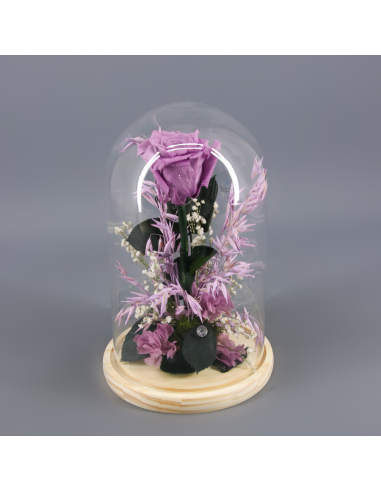 ROSA PRESERVADA EN CUPULA - Flores y ramos