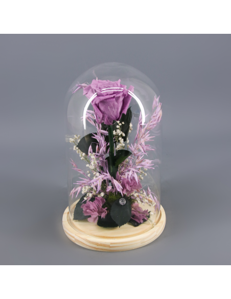 ROSA PRESERVADA EN CUPULA - Flores y ramos