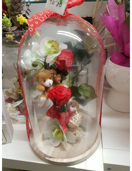 Cúpula rosa preservada