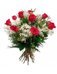 12 ROSAS (TALLO MEDIO)